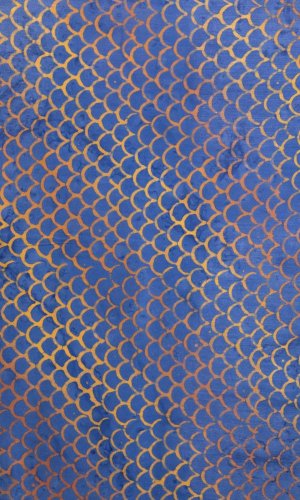 Sarong BALI BATIK niebieski XXX.
