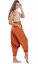 Harémové kalhoty / Sultánky Classic oranžová Monk