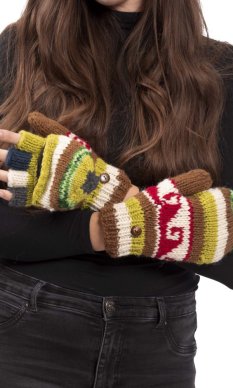 Vlněné převlékací rukavice XXV.