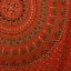 Mandala velká Kalyan Barmere červená