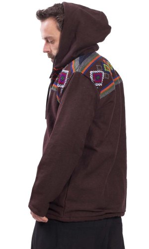 Teplá pánská bunda VIKRAM hnědá IV.