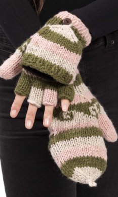 Vlněné převlékací rukavice IX.