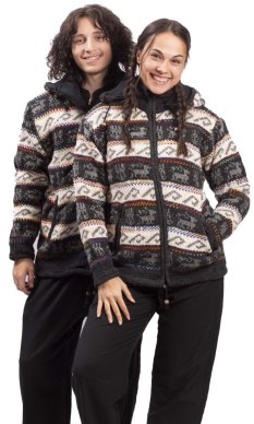 Kurtka dzianinowa HIMALAYAN szaro-biały II.