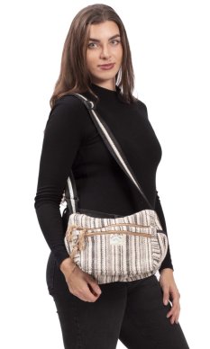 Torba JHOOLA czarno-biała IV.