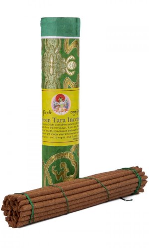 Meditační vonné tyčinky Green Tara Incense