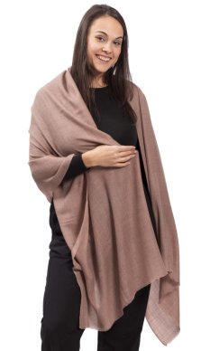 Pashmina NAVIN / brązowa