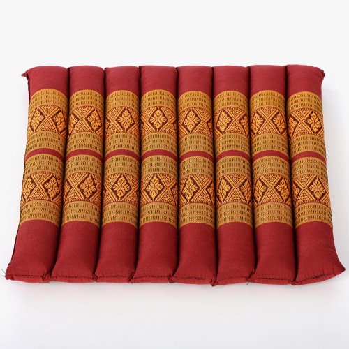 Meditační podsedák Classic oranžovo-vínový