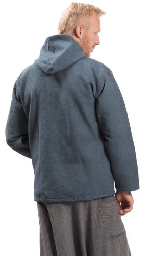 Bunda s kapucí NEPA petrolejová