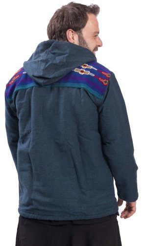 Teplá pánská bunda VIKRAM petrolejová XI.