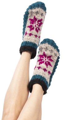 Pletené bačkůrky XII.