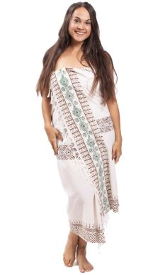 Sarong TARANG biely