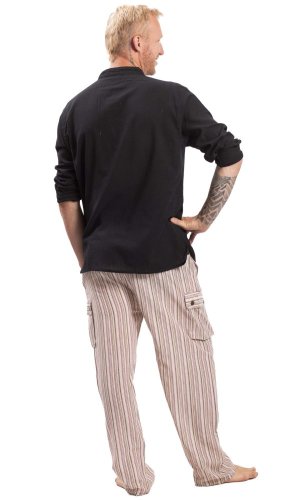 Kalhoty CLASSIC STRIPES bílá I.