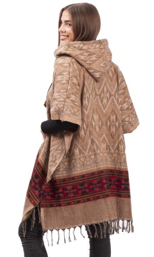 Pončo RIVAN béžové