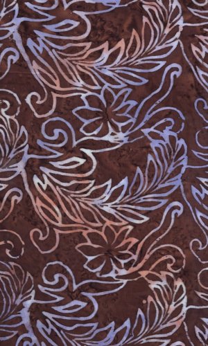 Sarong BALI BATIK brązowy III.
