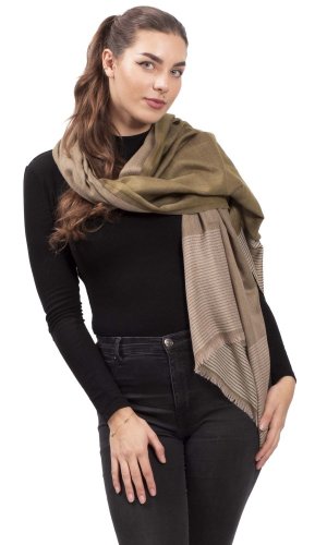 Pashmina NILAM / zelená