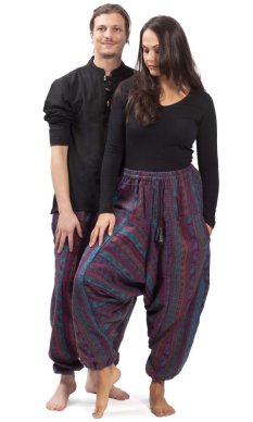 Ciepłe szarawary / Spodnie haremki NIRVA II.