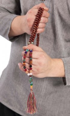 Meditační náhrdelník MALA multicolor I.