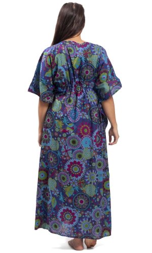 Kaftan AMARA modrý I.