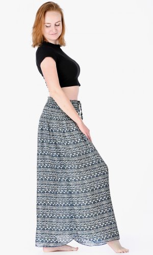 Dlhá sukňa / šaty Phueng modré
