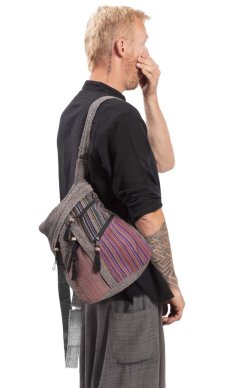 Batoh ETNO multipocket černá II.