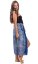 Sarong BALI BATIK niebieski I.