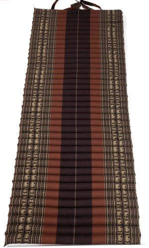 Futon rolovací / šířka 80 cm / hnědý I.