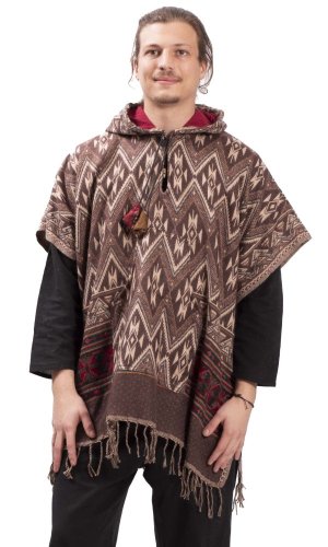 Pončo RIVAN hnědé II.