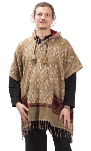 Pončo RIVAN khaki