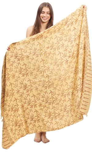 Sarong BALI BATIK béžový XV.