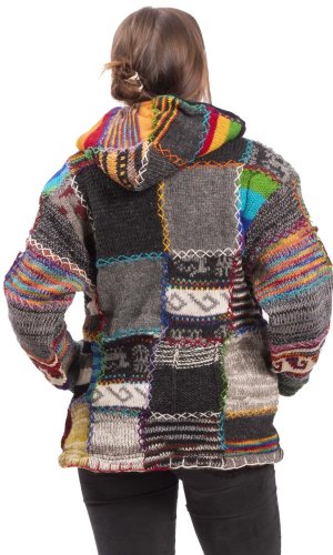 Kurtka dzianinowa HIMALAYAN multicolor - Rozmiar: XL