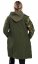 Dámsky kabát Parvati zelený - Veľkosť: XL