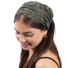Opaska BALI BATIK ciemnozielona III.