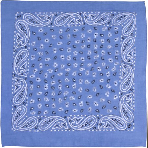 BANDANA chusta jasnoniebieska