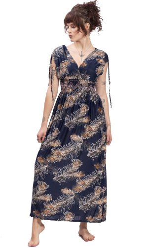 Dámské šaty dlouhé KAY PEACOCK tmavě modré I. Dámské šaty dlouhé KAY PEACOCK tmavě modré I.