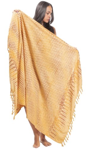 Sarong BALI BATIK béžový XIV.