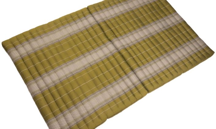 Futon skládací Comfort zelený / 120 cm