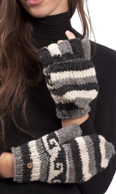 Vlnené prezliekacie rukavice XXXII.