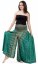Kolová kalhotová sukně PARIPA zelená