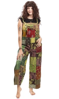 Spodnie ogrodniczki RANGILA zielone