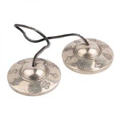 Tibetské činelky TINGŠA Buddhistické symboly V. ø 7 cm
