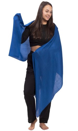 Pashmina NAVIN / modrá
