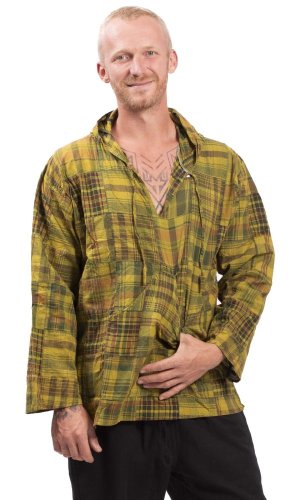 Košile KAPURI zelená I.