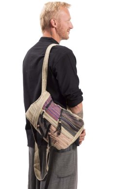 Batoh ETNO multipocket svetlo zelená III.