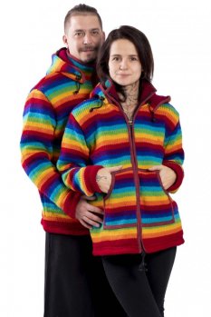 Wełniany sweter Rainbow