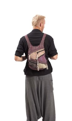 Batoh ETNO multipocket svetlá XVI.