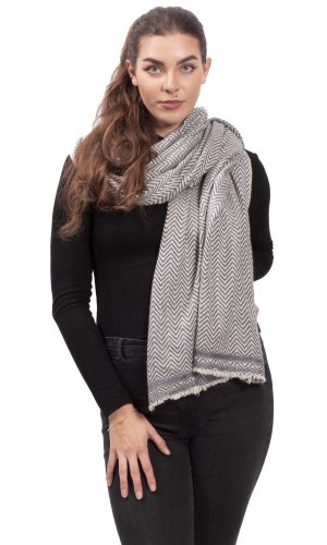 Pashmina TARA / šedá