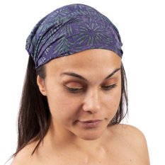 Čelenka BALI BATIK fialová IX.
