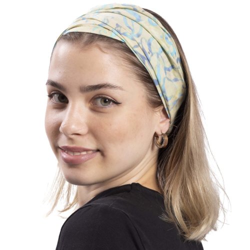 Čelenka BALI BATIK světle-žlutá I.