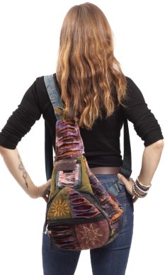 Skládací patchworkový batoh II.