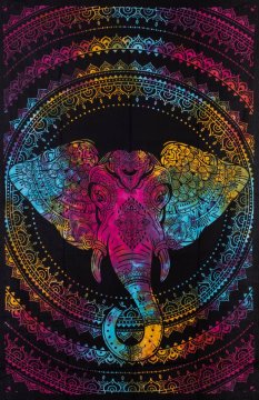 Mandala mała ELEPHANT multicolor